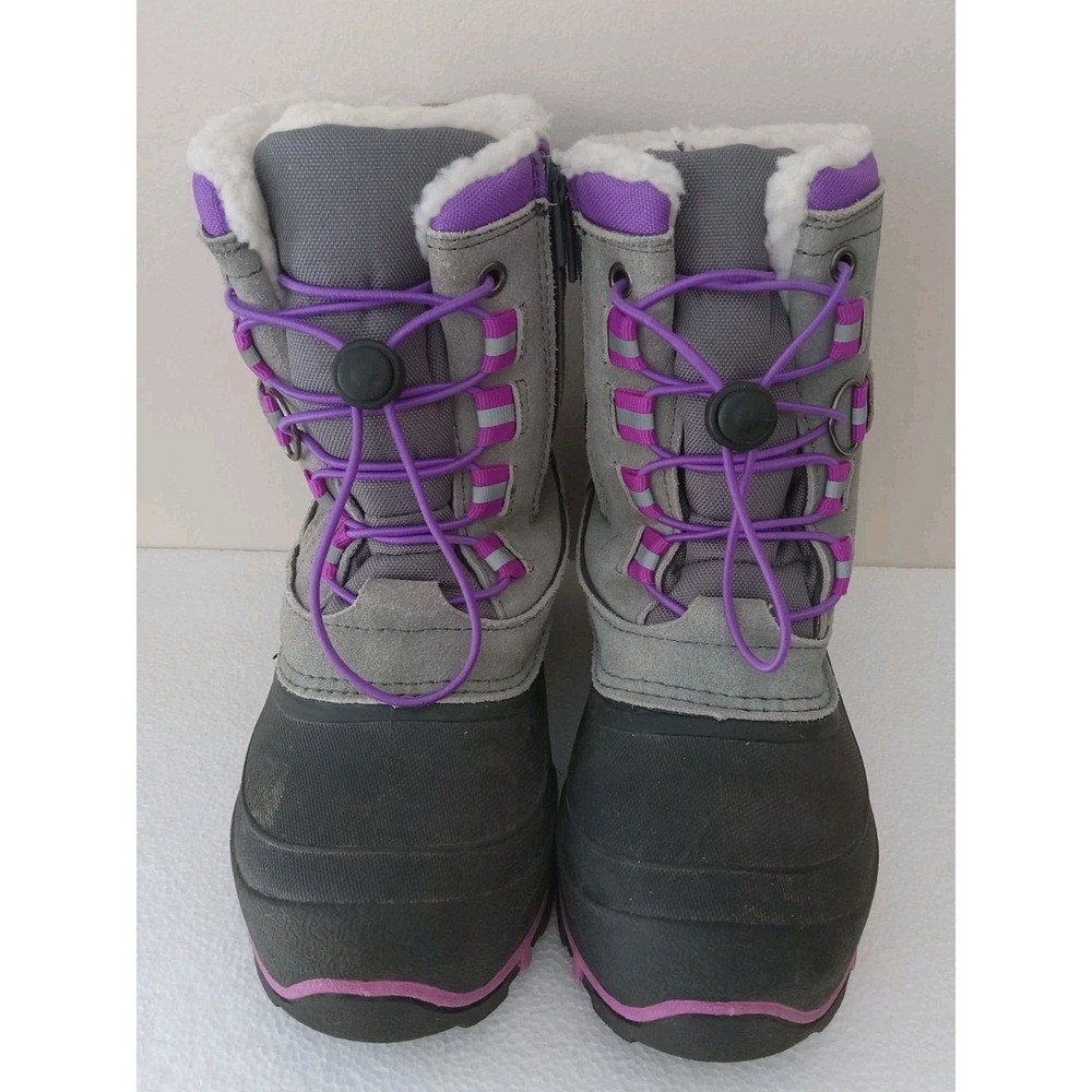 Lincoln Outfitters Kid's Akita Pup Winter Boots Purple Size 1 Style 6401323